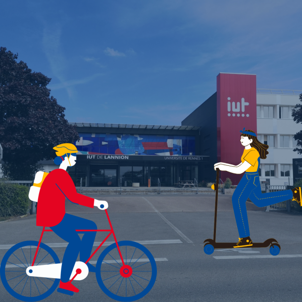 IUT de Lannion : des kits de sécurité pour protéger les cyclistes étudiants 🚲🛴🦺
