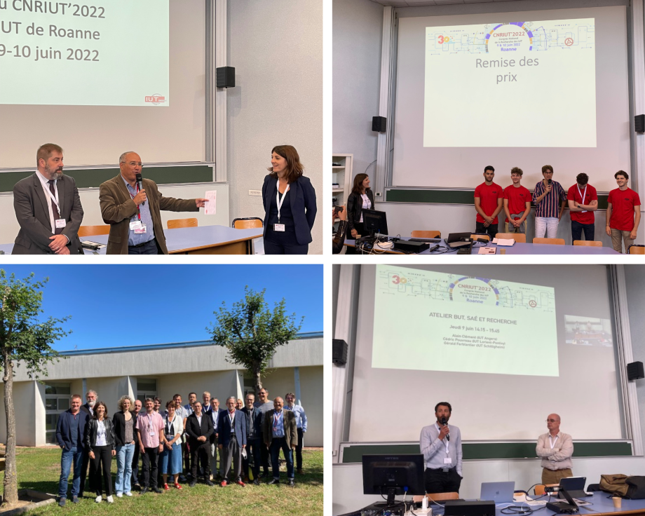 CNR&rsquo;IUT 2022 : la recherche accueillie à l&rsquo;IUT de Roanne