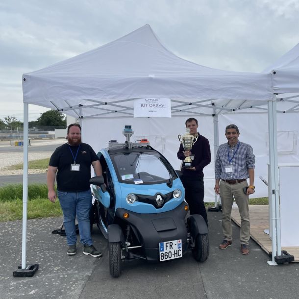 1ère place à l’épreuve libre de l’IUT d’Orsay au Challenge UTAC 2022