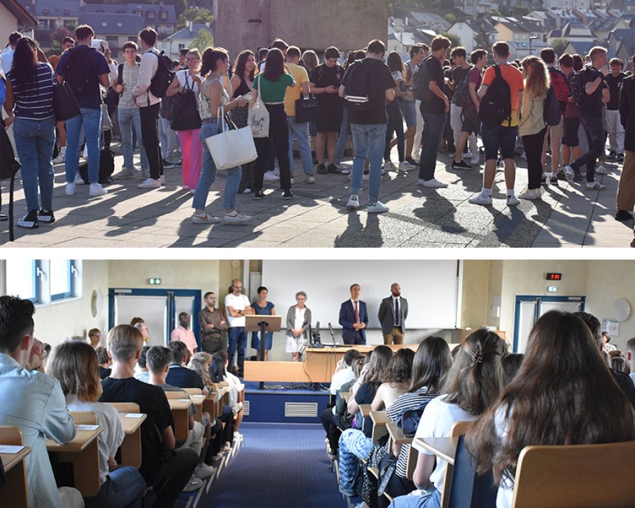 Les étudiants de 1ère année de l’IUT de Rodez ont fait leur rentrée