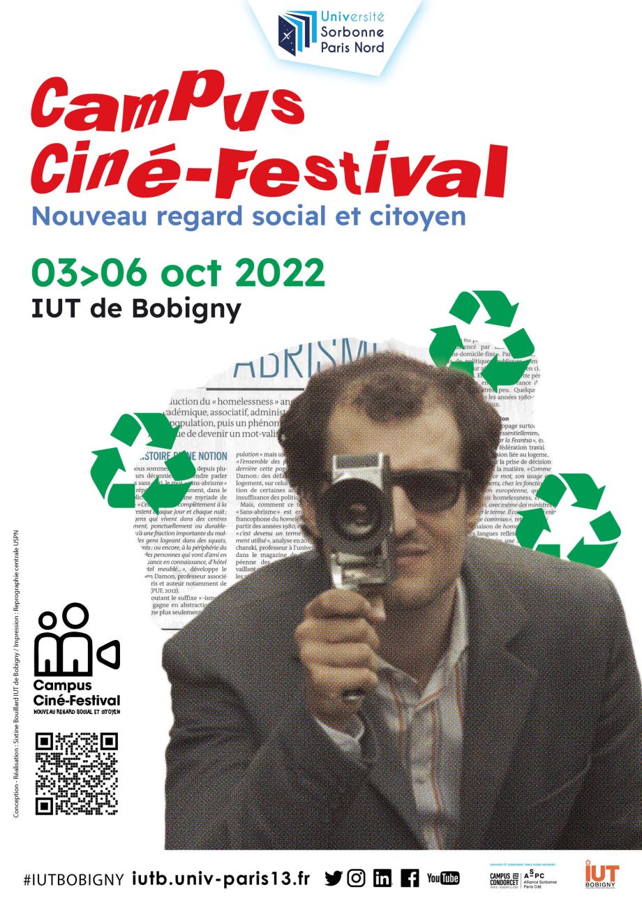 À l&rsquo;IUT de Bobigny, un festival de cinéma pour un nouveau regard social et citoyen