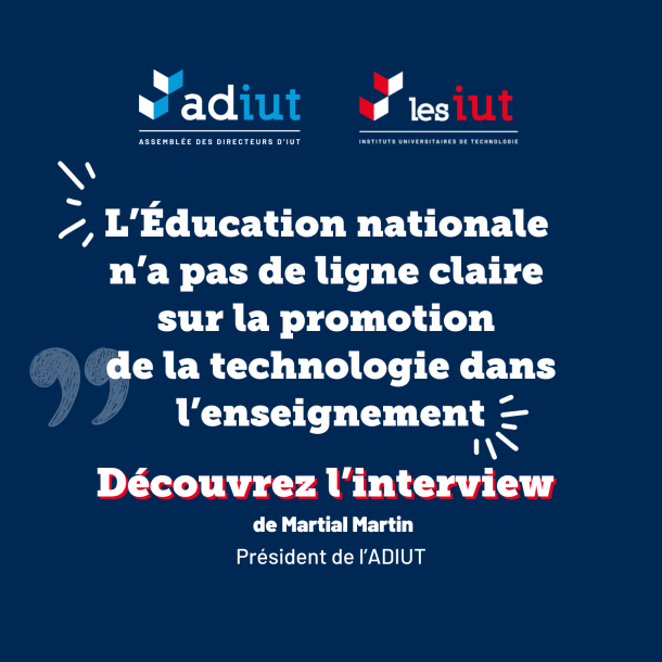 Interview AEF de Martial Martin : L’Éducation nationale n’a pas de ligne claire sur la promotion de la technologie dans l’enseignement.