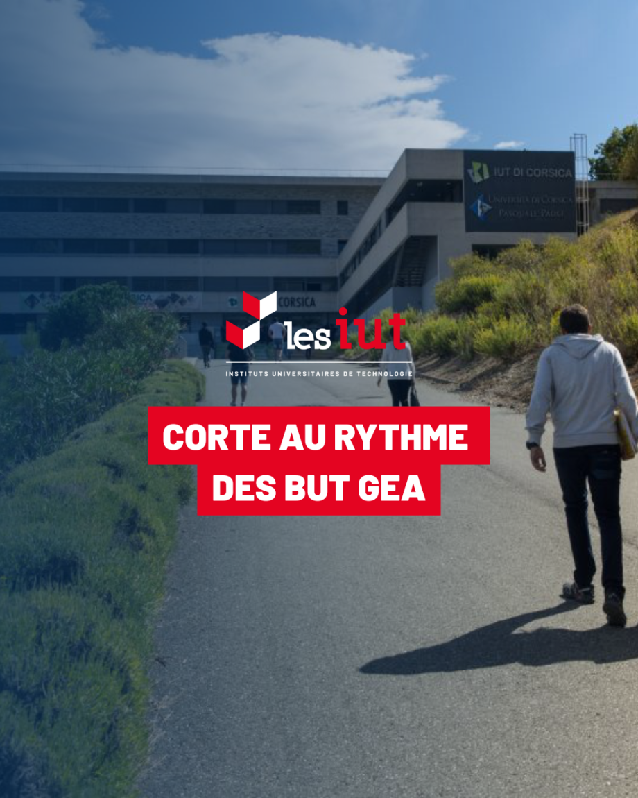 Les BUT GEA de Corse font vibrer Corte