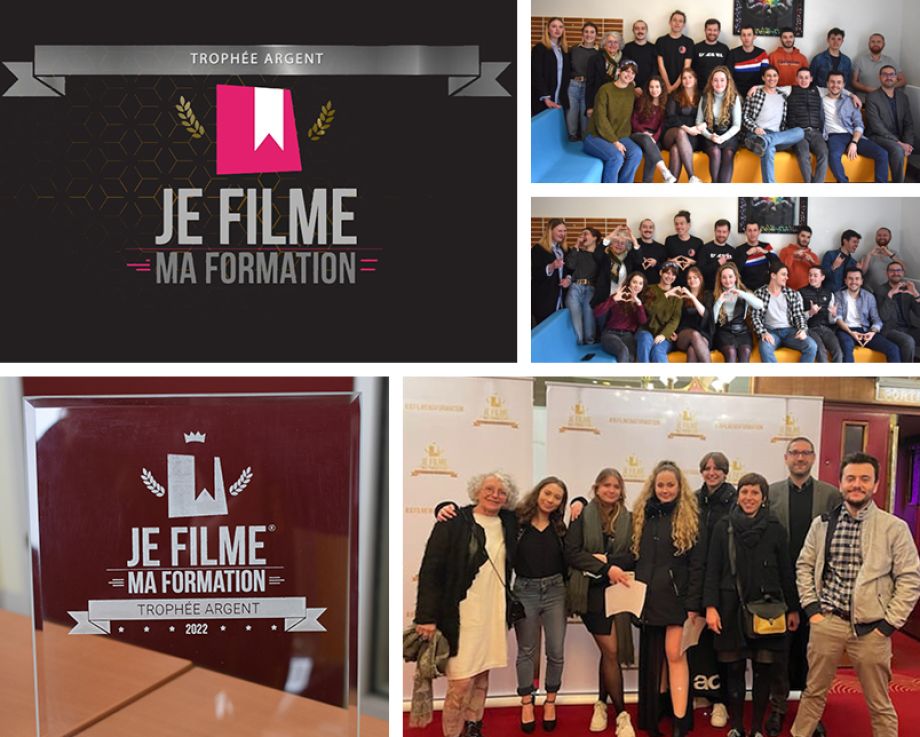 Les étudiants de l’IUT de Rodez sur le podium au Concours « Je filme ma formation »