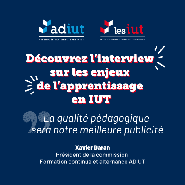Nouvelle Interview : L’Apprentissage en pleine expansion dans les IUT ! 🎓🗣️