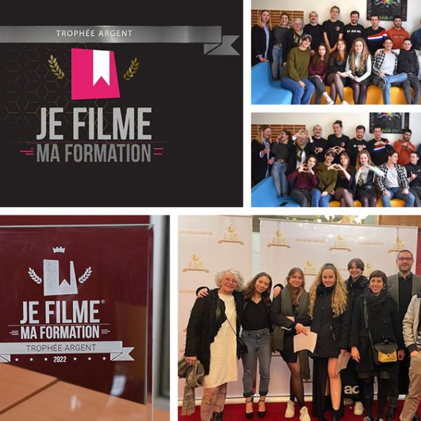 Les étudiants de l’IUT de Rodez sur le podium au Concours « Je filme ma formation »