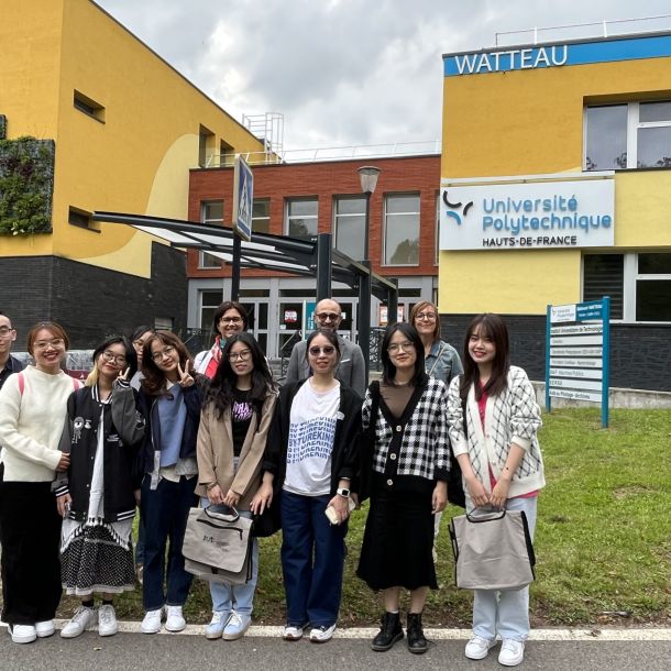 Des étudiants vietnamiens en 3ème année de BUT TC à l&rsquo;IUT de Valenciennes